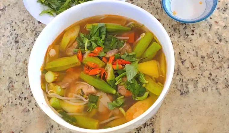 Hình ảnh Cơm canh chua