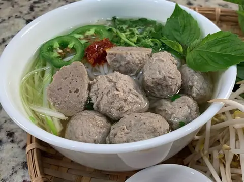 Hình ảnh Phở bò viên