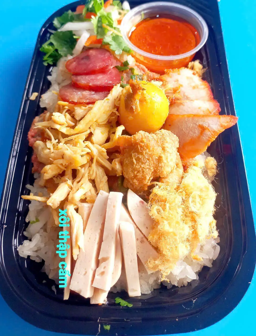 Hình ảnh Xôi gà xé thập cẩm