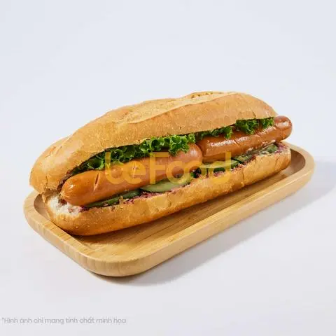 Hình ảnh Bánh mì xúc xích