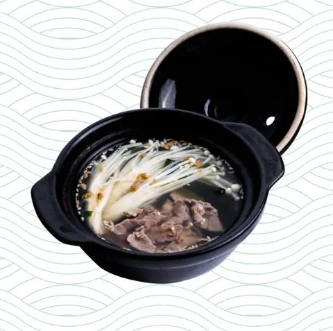 Hình ảnh Canh rong biển bò