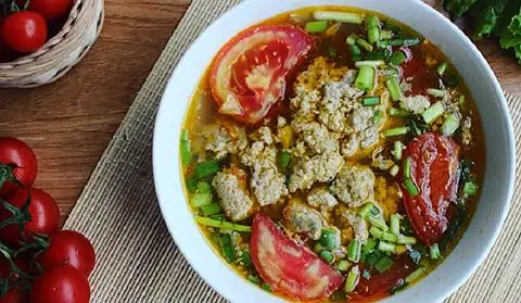 Hình ảnh Canh cua đồng đặc