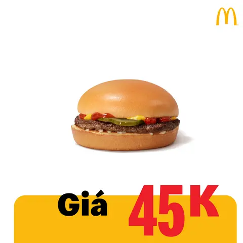 Hình ảnh Burger bò truyền thống