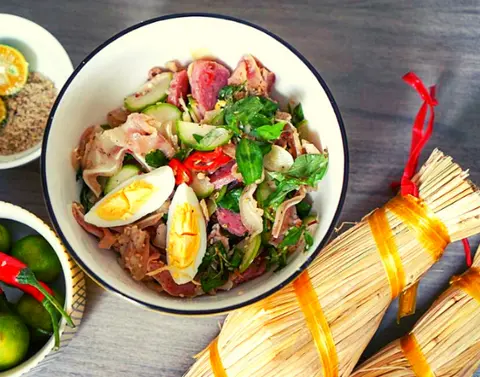 Hình ảnh Tré bì trộn cơ bản