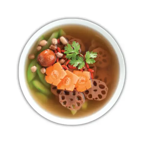 Hình ảnh Canh sen táo mật