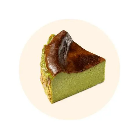 Hình ảnh Matcha burnt cheesecake