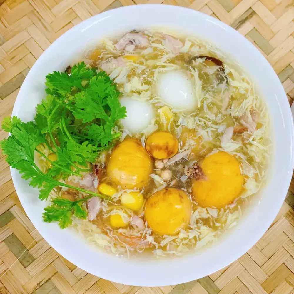 Hình ảnh Súp cua trứng gà non