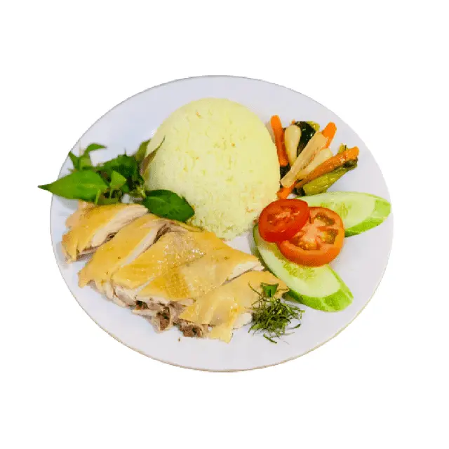Hình ảnh Cơm gà xé phay (phần vừa)