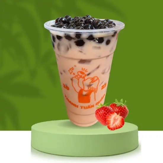 Hình ảnh Trà sữa dâu