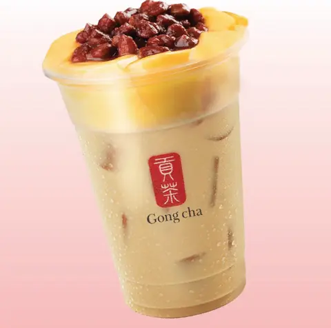 Hình ảnh Trà Sữa Pudding Đậu Đỏ