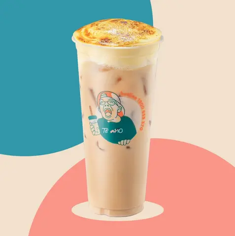 Hình ảnh Trà sữa kem trứng khè