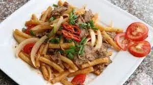 Hình ảnh Nui xào bò