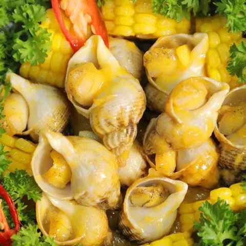 Hình ảnh Ốc bulot sốt trứng muối