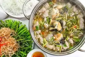 Hình ảnh Lẩu ếch lá giang