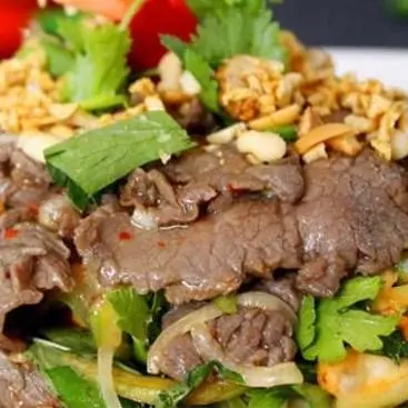 Hình ảnh Gỏi bò bóp thấu