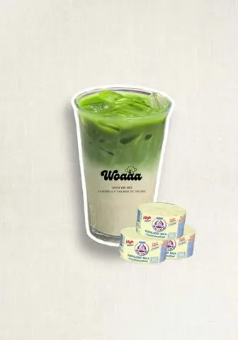 Hình ảnh Matcha sữa gấu