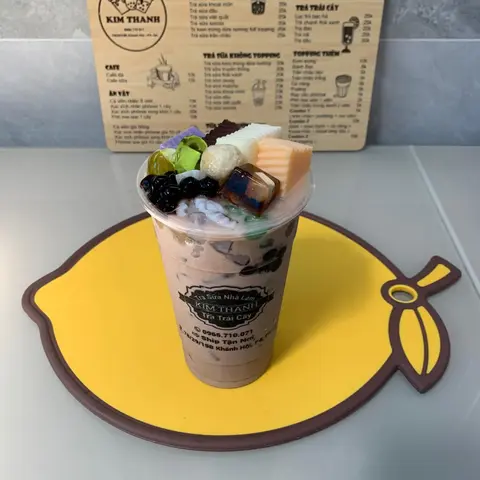 Hình ảnh Trà sữa soôcla full topping 
