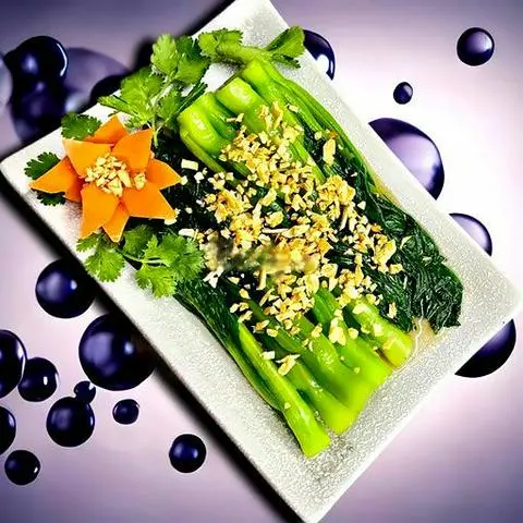 Hình ảnh Cải ngồng xào tỏi