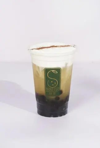 Hình ảnh Trà ô long vụ xuân macchiato