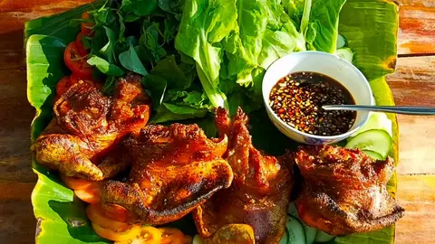 Hình ảnh Tai heo nướng