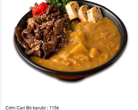 Hình ảnh Cơm cari bò karubi