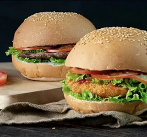 Hình ảnh Hamburger bò