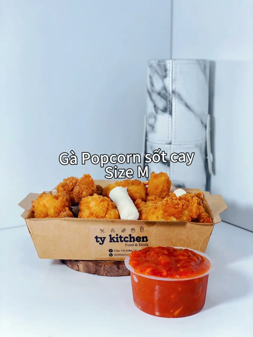 Hình ảnh Popcorn Sốt cay