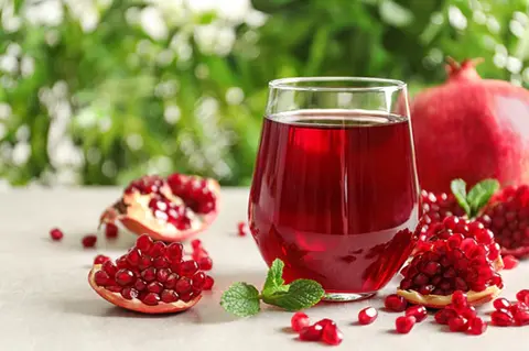 Hình ảnh Nước ép lựu đỏ