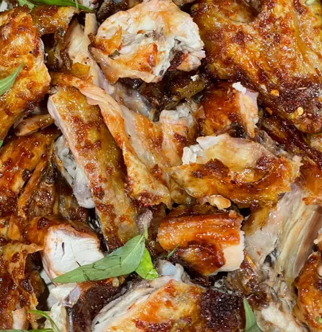 Hình ảnh Gà nướng sốt cơm lam