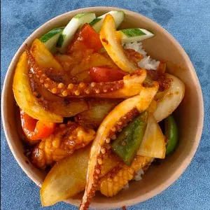 Hình ảnh Thố mực Tứ Xuyên cay
