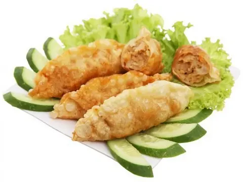 Hình ảnh Mandu nhân hải sản Hàn Quốc