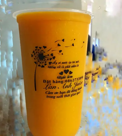 Hình ảnh Sinh tố cam xoài ly to 700ml