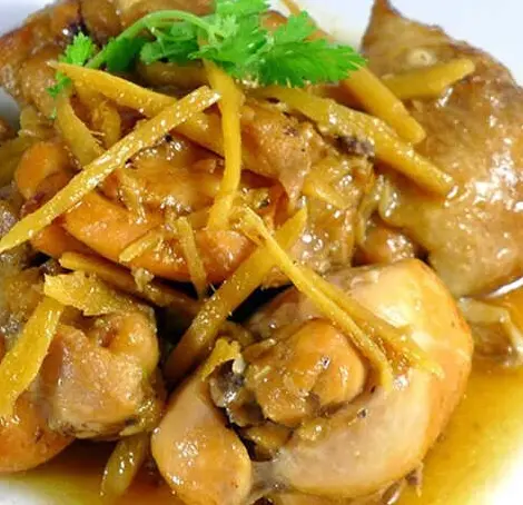 Hình ảnh Gà kho gừng