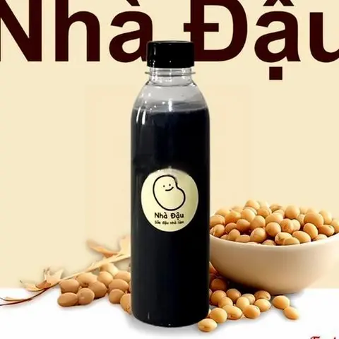 Hình ảnh Đậu nành mè đen - chai