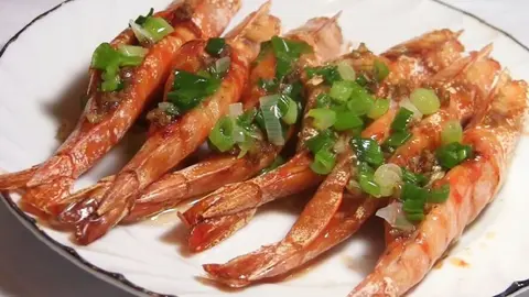 Hình ảnh Tôm nướng mọi