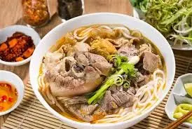 Hình ảnh Bún bò giò chả