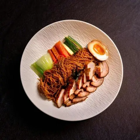 Hình ảnh Mì ba rọi heo nướng Ember's sauce - Pork noodles