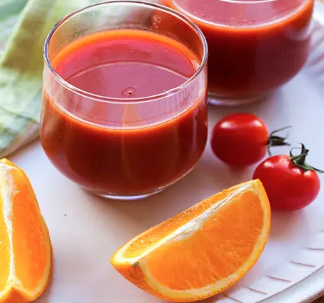 Hình ảnh Nước ép cam - cà chua