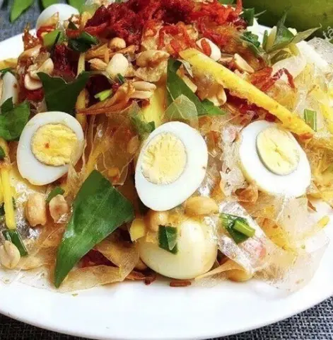 Hình ảnh Bánh tráng trộn