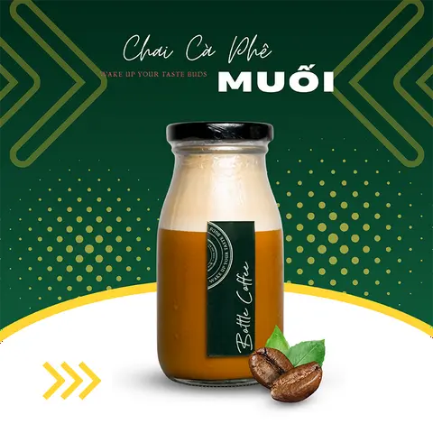 Hình ảnh Chai cà phê muối