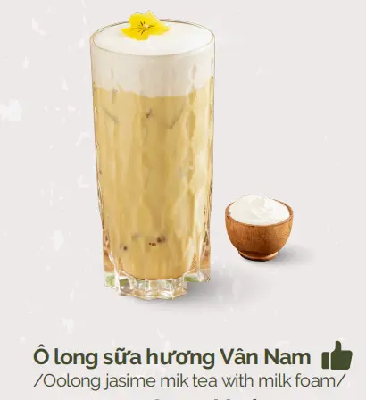 Hình ảnh Ô long sữa hương Vân Nam