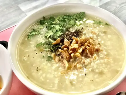 Hình ảnh Cháo gỏi gà - 2 người ăn