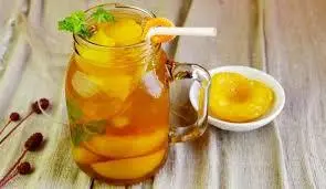 Hình ảnh Trà đào dầm