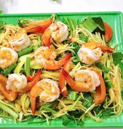 Hình ảnh Gỏi đu đủ Thái Lan tôm