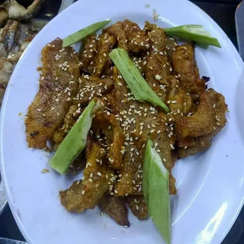 Hình ảnh Vú heo nướng