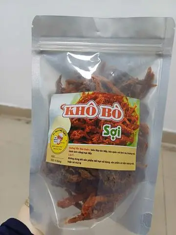Hình ảnh Khô bò sợi mềm - 250gr