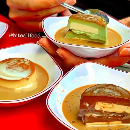 Hình ảnh Flan nhân phô mai tươi socola