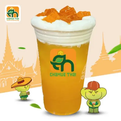Hình ảnh Trà xoài ᴏlᴏng macchiato