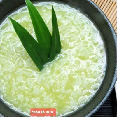 Hình ảnh Cháo trắng lá dứa