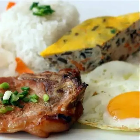 Hình ảnh Cơm tấm sườn chả trứng + Trà tắc